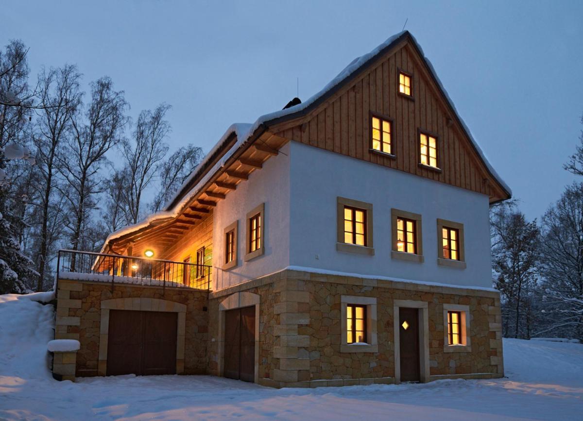 Na Jeleni Stezce Villa Chřibská Eksteriør billede
