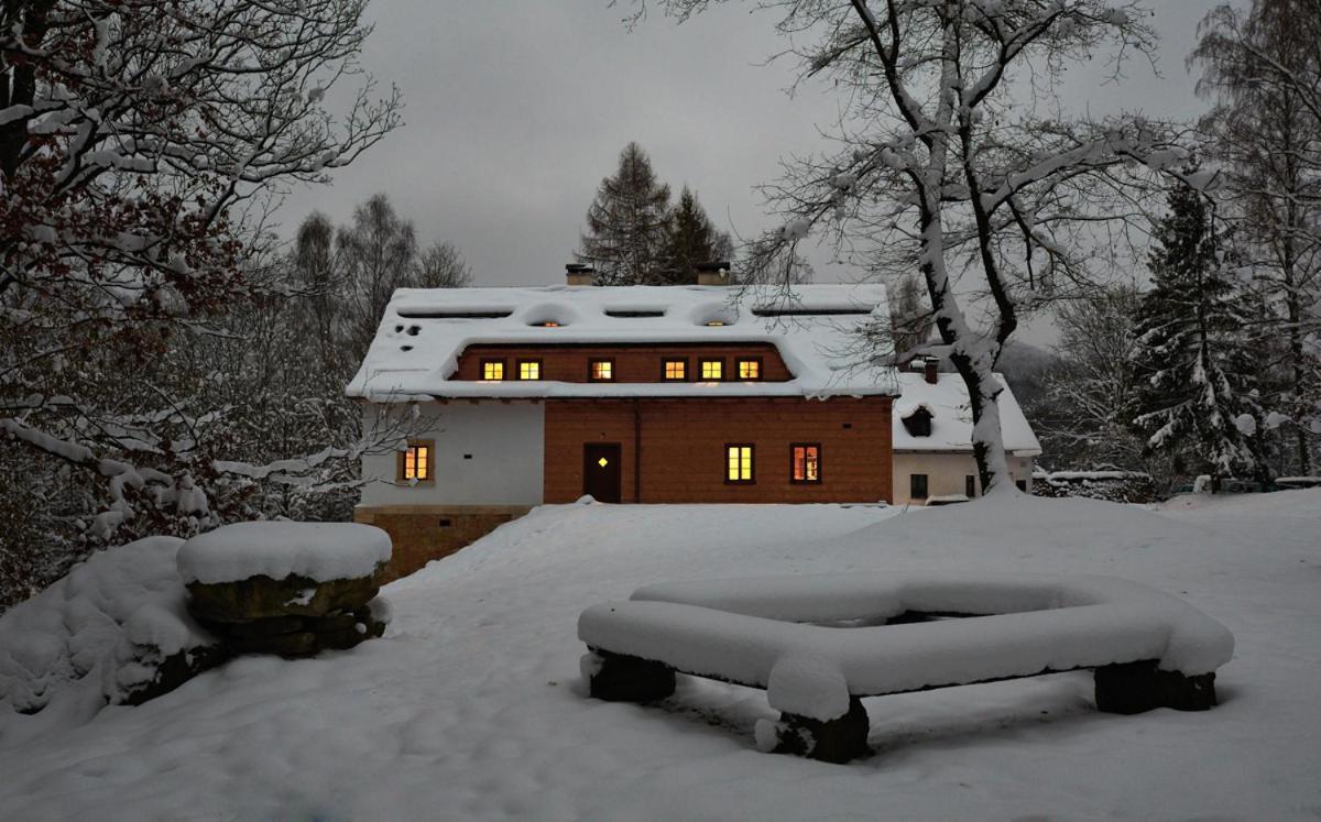 Na Jeleni Stezce Villa Chřibská Eksteriør billede