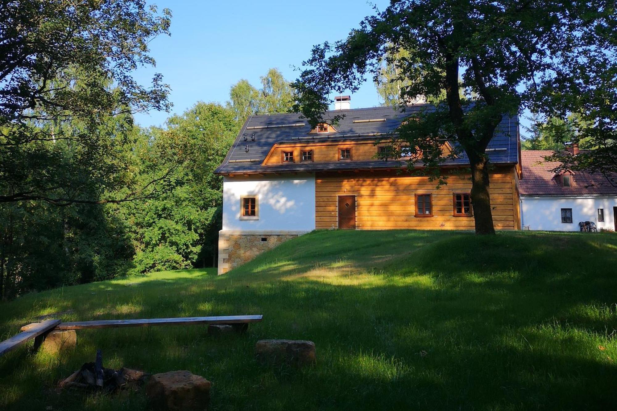 Na Jeleni Stezce Villa Chřibská Eksteriør billede