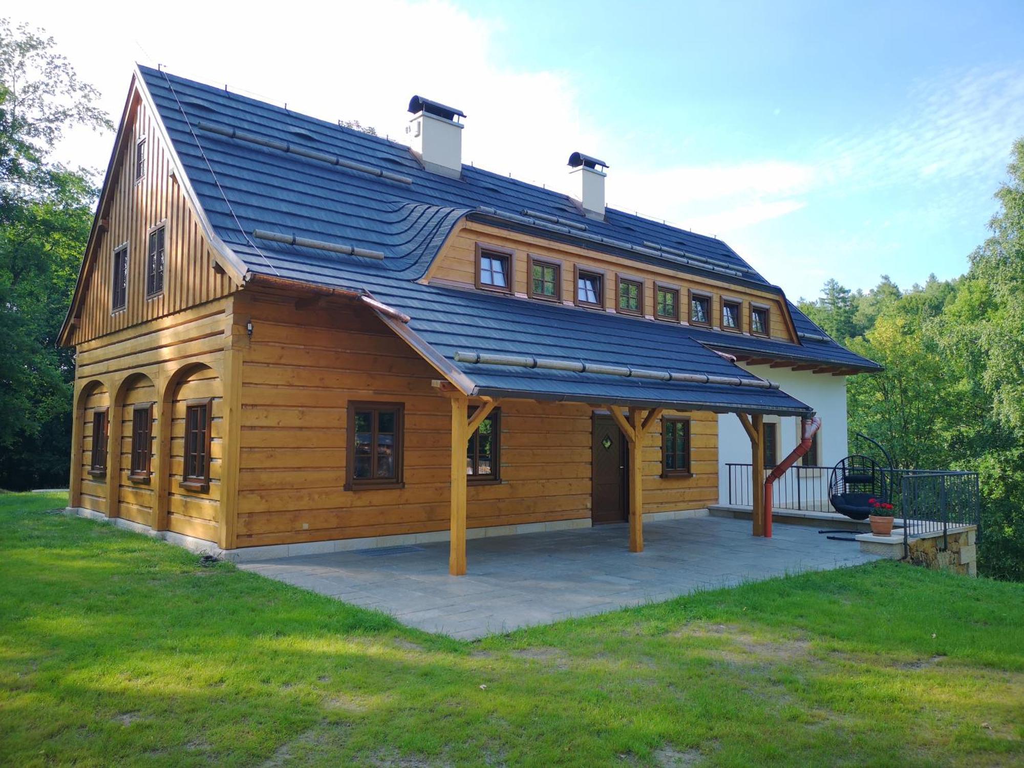 Na Jeleni Stezce Villa Chřibská Eksteriør billede