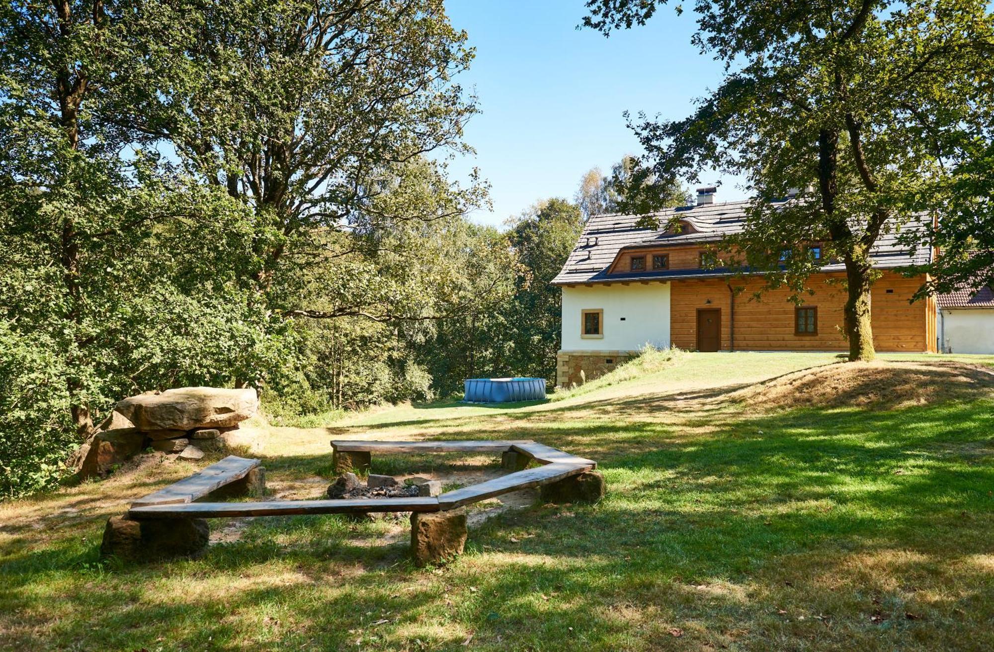 Na Jeleni Stezce Villa Chřibská Eksteriør billede