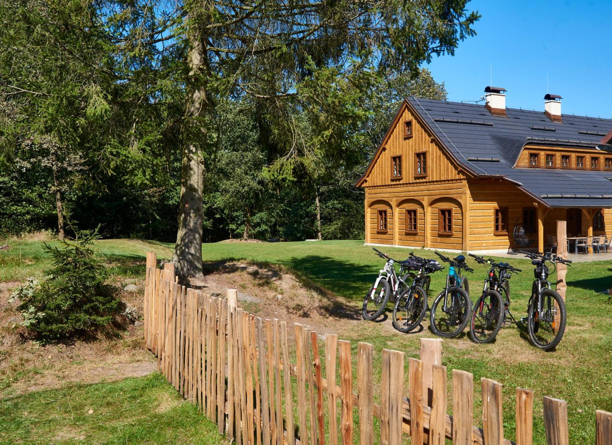 Na Jeleni Stezce Villa Chřibská Eksteriør billede