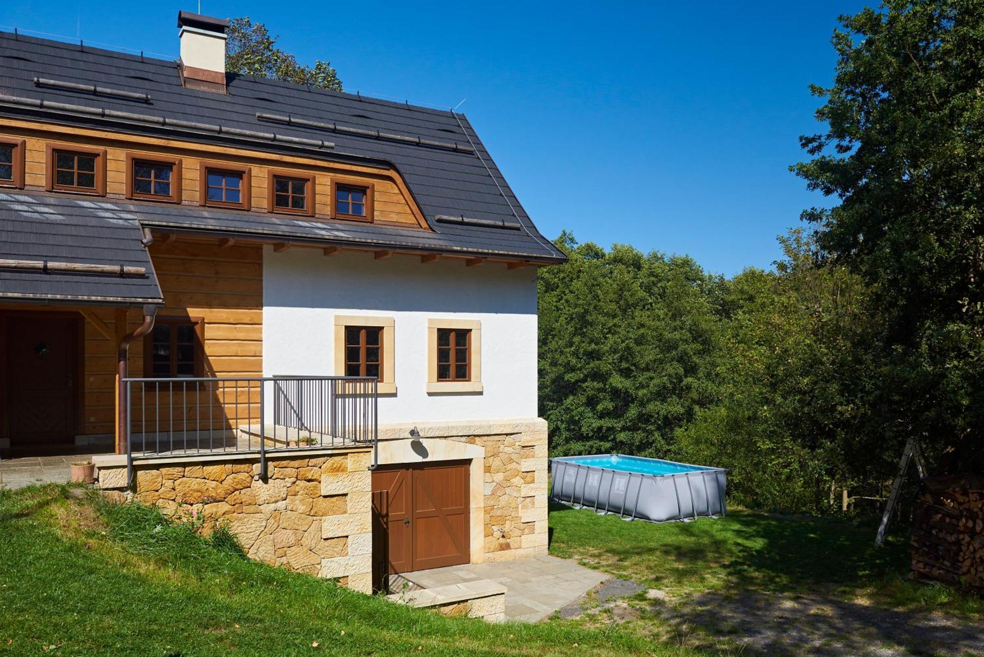 Na Jeleni Stezce Villa Chřibská Eksteriør billede