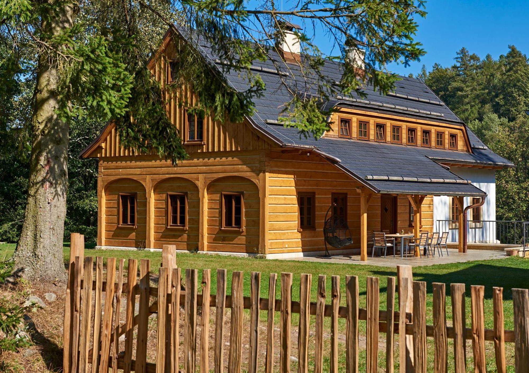 Na Jeleni Stezce Villa Chřibská Eksteriør billede